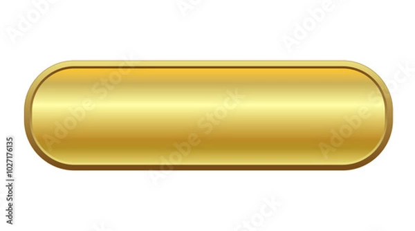 Obraz ダウンロード 空欄 空の ボタン ラウンド 立体的 ゴールド 