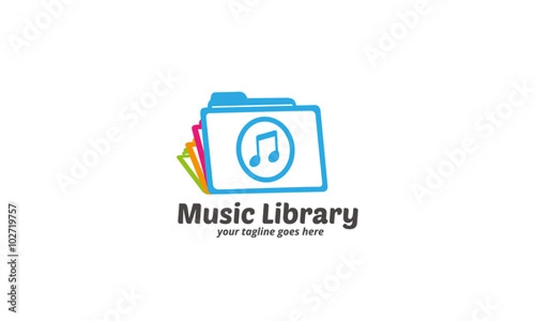 Obraz Music Library logo