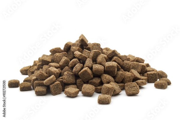 Obraz собачий корм , крупа.  гранулы . 