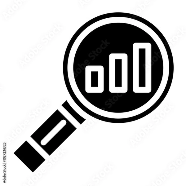 Fototapeta Spend Analyzer Vector Design Icon Style