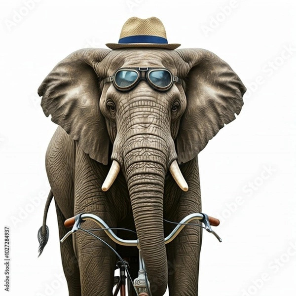 Fototapeta 3d elephant with mask
