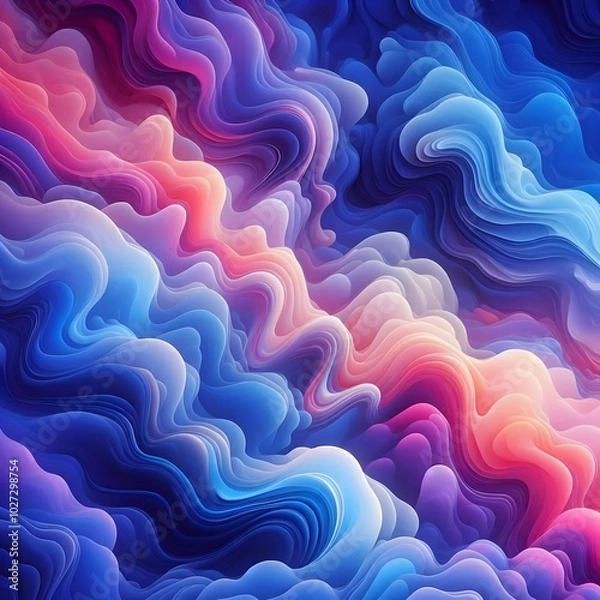 Obraz Fluid background