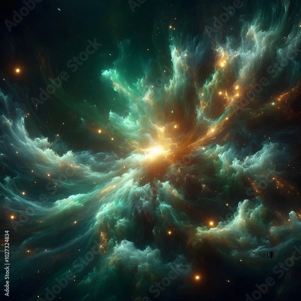 Obraz lights of space