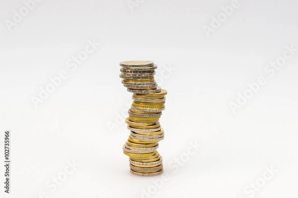 Obraz Münzstapel