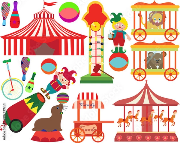Obraz Clown Circus v1 -fo164