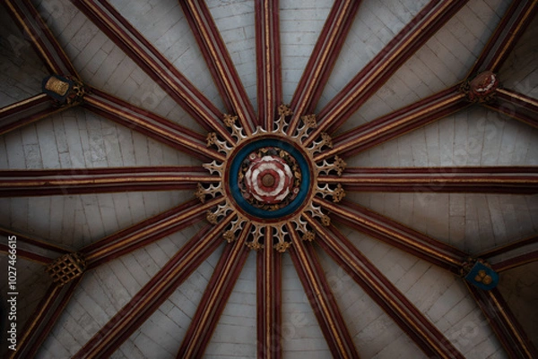Fototapeta pattern detail ceiling paintings architecture 