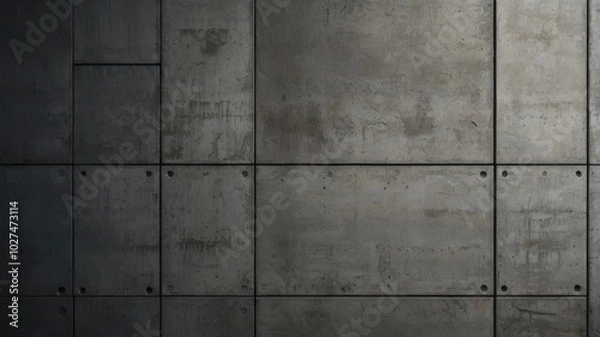 Obraz Concrete Wall, Stone, Texture, Texture, Cement, Gray, Gloomy, Industrial	