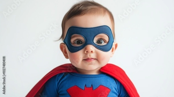 Obraz kid in costume for halloween