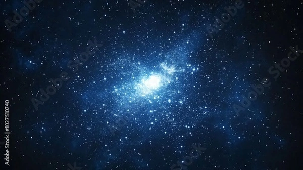 Fototapeta Captivating Celestial Constellation: A Galactic Tapestry