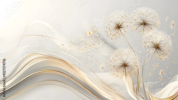 Obraz Art for Frames, Minimalist Painting, Abstract, Geometric, Floral, Wallpaper, Smartphone Cover and Screen, PC, Laptop, 9:16 and 16:9 Format
