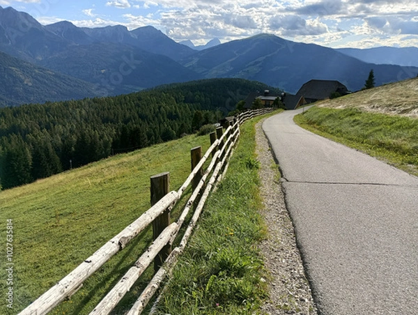 Obraz At the end of the road
