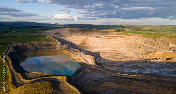 Obraz Mining, England