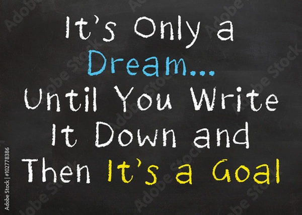 Obraz It's Only a Dream...