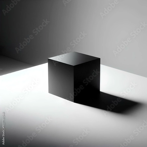 Fototapeta 3d rendered illustration of a box