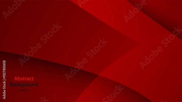 Fototapeta Red color background abstract art vector