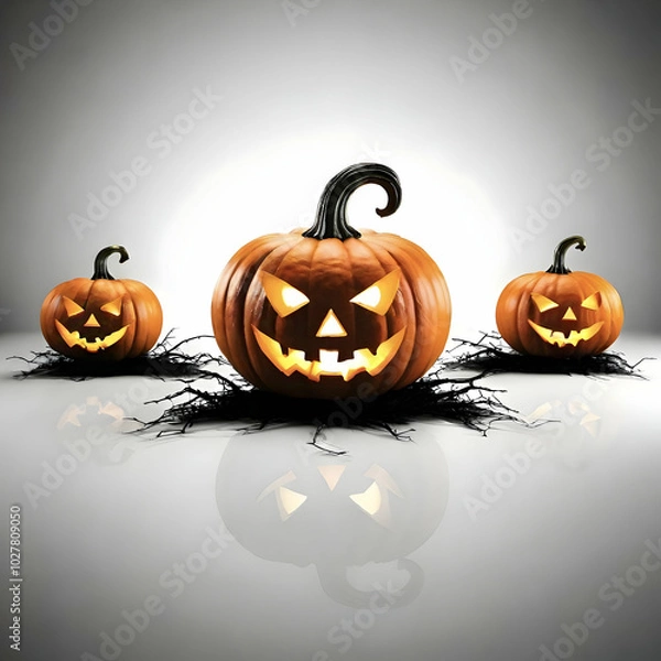 Fototapeta halloween pumpkin