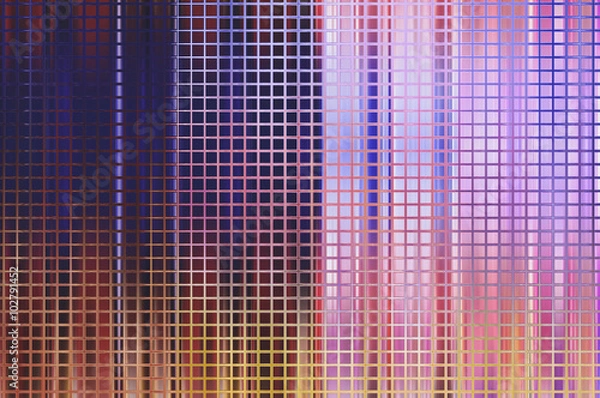 Fototapeta Bokeh light, shimmering blur spot lights on multicolored abstrac