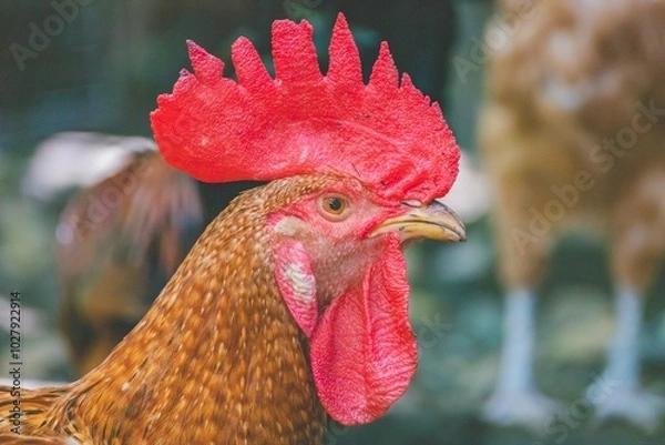 Obraz portrait of a rooster