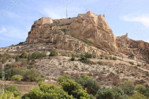 Obraz castillo de santa bárbara