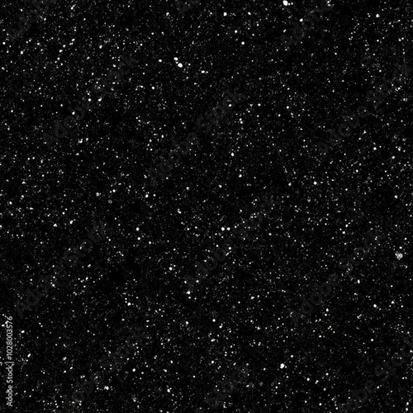 Fototapeta seamless black granite texture with silver flecks