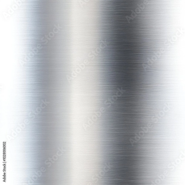 Fototapeta Photo of a seamless smooth stainless steel texture