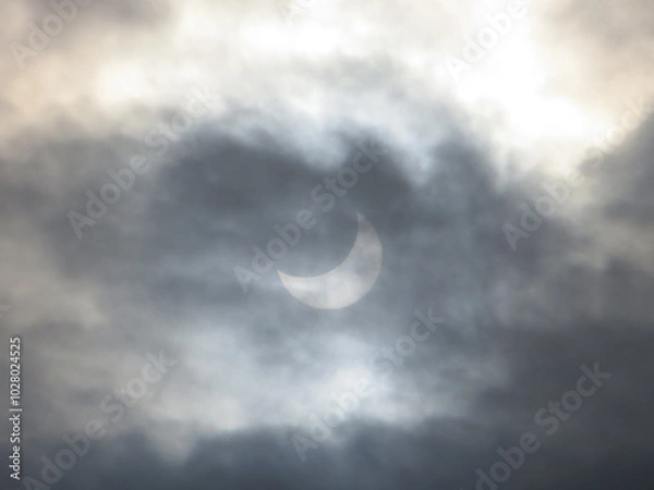 Fototapeta solar eclipse