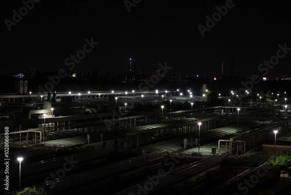 Fototapeta 点々とした灯り