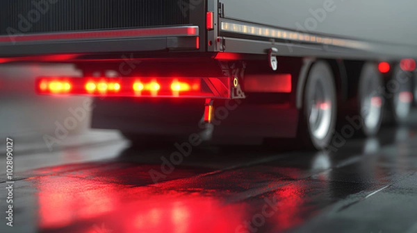 Obraz Trailer coupling device for towing