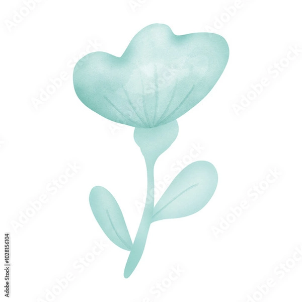 Obraz leaf and flower