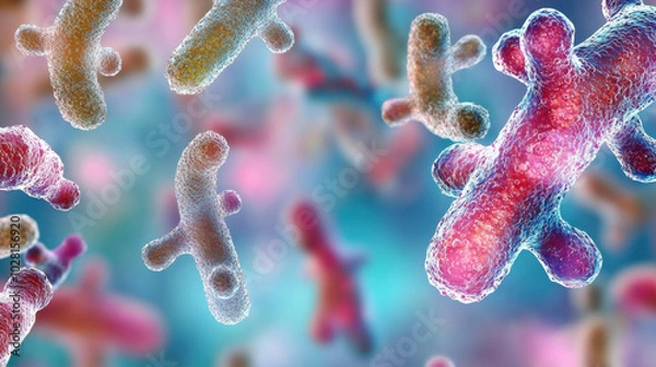 Fototapeta Corynebacterium Diphtheriae Bacteria