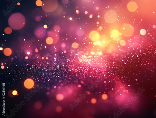 Obraz a vibrant display of a colorful explosion. It consists of a large explosion in the center with a dark background.