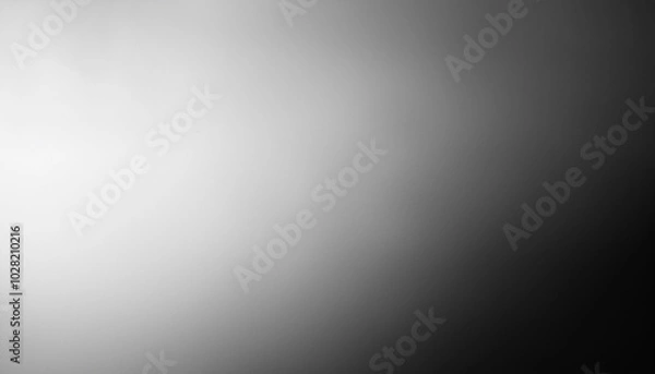 Fototapeta black, white, and gray gradient captures a tranquil atmosphere. Soft light tones create smooth transitions, evoking a sense of calmness and depth, perfect for minimalist designs