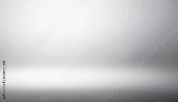 Fototapeta white silver gradient softly transitions through shades, evoking calmness and depth. The smooth light tones create a tranquil atmosphere, perfect for soothing backgrounds or minimalist designs