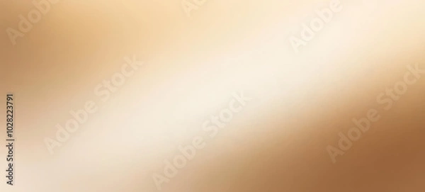 Fototapeta light brown beige grainy gradient background subtle pastel backdrop texture banner