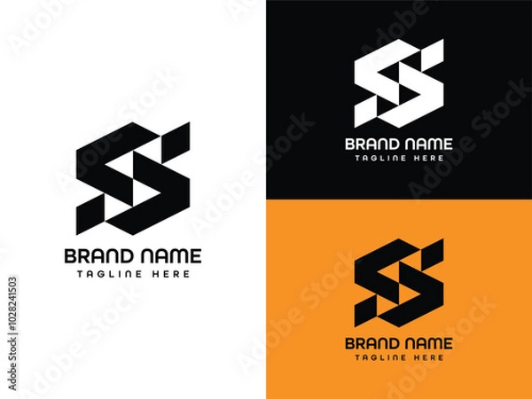 Obraz S letter Logo Design Template