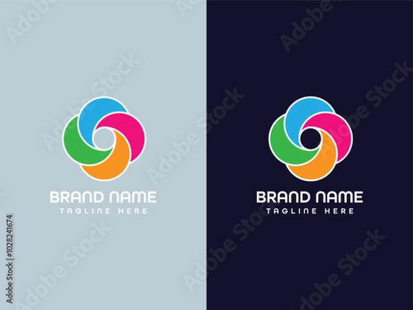 Obraz O letter Logo Design Template