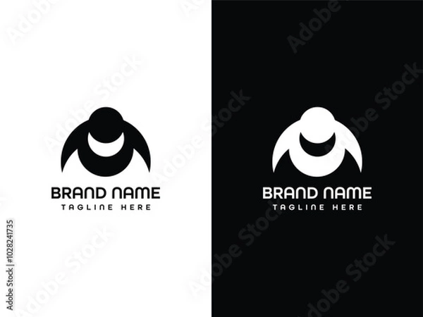 Obraz 
A letter Logo Design Template