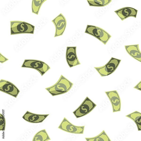 Obraz dollars background seamless texture