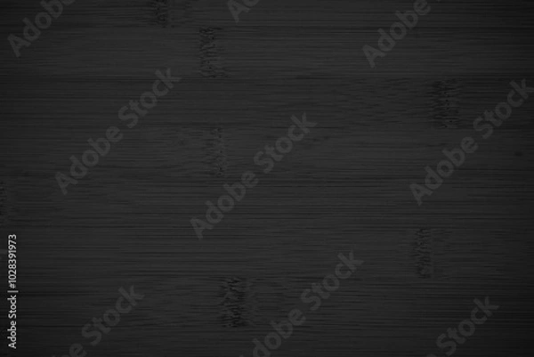 Obraz Grunge dark wood plank texture background. Vintage black wooden board wall antique cracking old style background objects for furniture design. Painted weathered peeling table wood hardwood decoration.