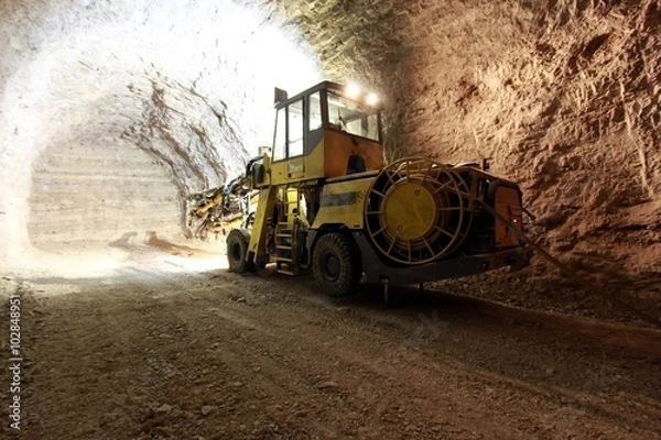 Fototapeta Mine work