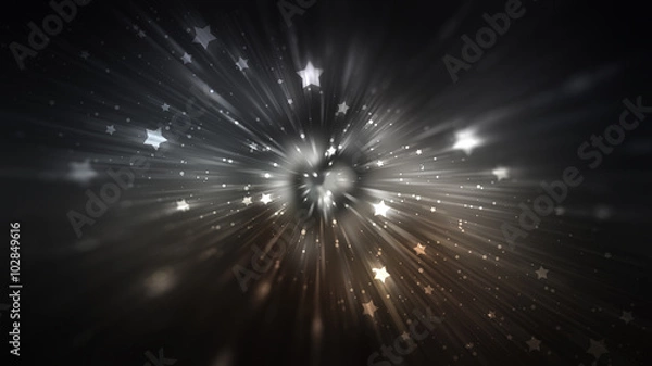 Fototapeta abstract grey background. explosion star.