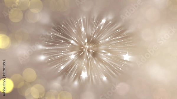 Fototapeta abstract cream background. explosion star