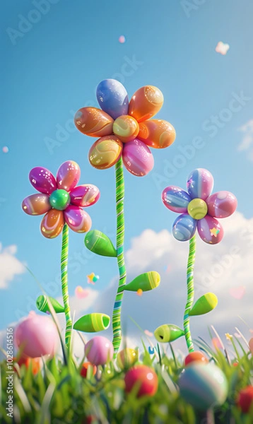 Obraz balloon flower