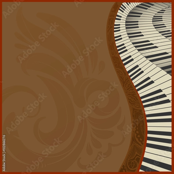 Obraz Musical background