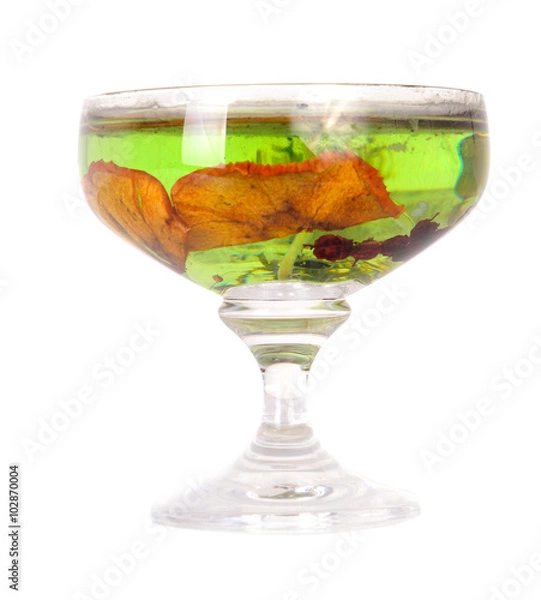 Obraz Green  spa space candle