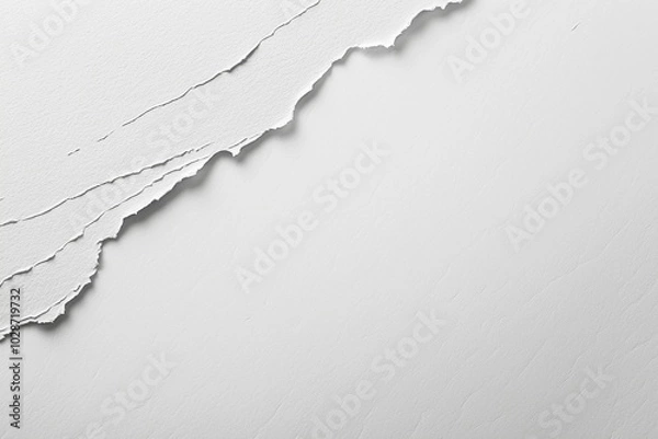 Obraz White paper texture background. 