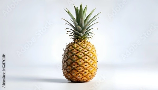 Obraz pineapple on a white background