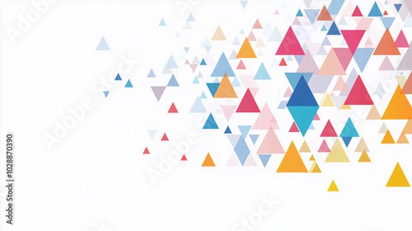 Fototapeta 幾何学模様の背景素材