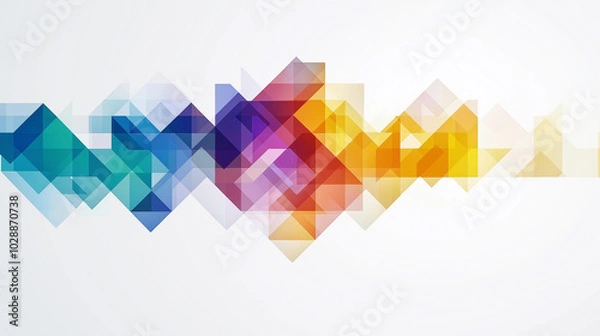 Obraz 幾何学模様の背景素材