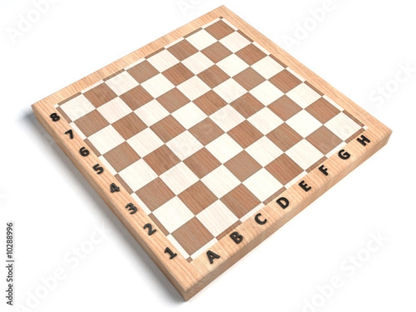 Fototapeta empty checkers board